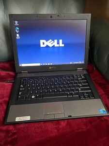 【米国持込】Dell Latitude E5410, Core i5-560M, 8GB, SamsungSSD120GB,英語配列