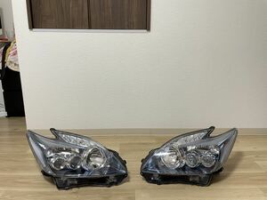 プリウス 30 前期 LED ヘッドライト 左右 KOITO 