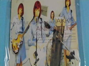 8cm　CD 美品 100円均一 MY LITTLE LOVER featuring AKKO ANIMAL LIFE (№3540)