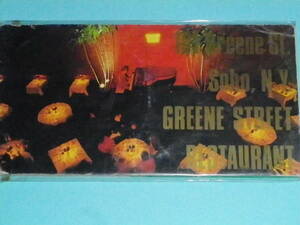 8cm　CD 101 Greene St.Soho,N.Y GREENE STREET RESTAURANI　 (№3552)