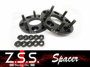 ☆Z.S.S. ワイドスペーサー 15mm 114.3 5穴 M12×P1.25 ニッサン PCD114.3-5H ワイドトレッドスペーサー ワイトレ ZSS