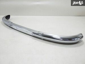 【超希少！キレイ】ダットサン DATSUN 純正 SP310　SP311　SR311 フェアレディ メッキ フロントバンパー 穴有り スチール 棚J-7