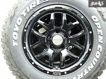 ●【カッコいい！】RAYS DAYTONA F6 BOOST レイズ デイトナ 16インチ 7J +32 PCD114.3 5H OPEN COUNTRY R/T 235/70R16 デリカD5 RAV4 棚P-4_画像4