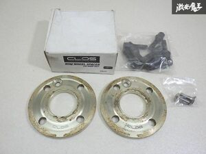 CLOS R50 R55 クーパー ワイドトレッドスペーサー ワイトレ 2枚 10mm 4穴 PCD100 ハブ径 約56mm M12×P1.5 ゴールド系 テーパー 棚7-3