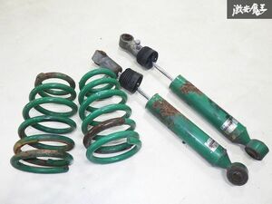 TEIN テイン APE50 E50 エルグランド スーパーワゴン 車高調用 リア ショック 2本 + リア スプリング バネ 部品取り 棚17-4