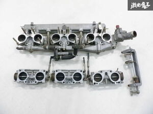 【実動外し！】 日産 純正 BNR32 スカイラインGT-R RB26DETT 6スロ 6連スロットル インマニ インテークマニーホールド BCNR33 BNR34 棚J-10