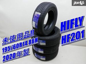 ●【未使用!!】 HIFLY ハイフライ HF201 2020年製 4本 195/60R14 86H タイヤ 単体 4本セット MR2 レビン トレノ インテグラ シビック 棚S-6