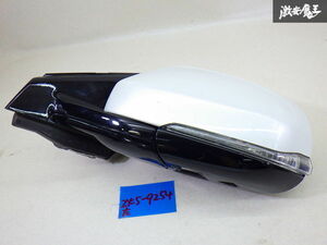 VOLVO Volvo VY1MV V40 T4 right steering wheel door mirror side mirror left left side passenger's seat side black group 14 pin 4305-261 Junk immediate payment shelves 13-3