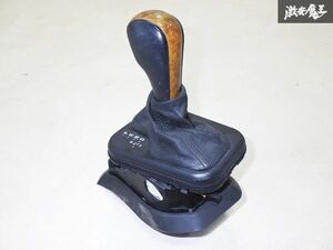 BMW 純正 E36/7 Z3 ロードスター AT オートマ ミッション ギア シフター セレクター シフトレバー ウッドコンビ ノブ 棚25-1