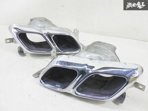 [ damage less!]VOLVO Volvo original UB UD series XC60 muffler cutter left right set 3145485/ 3145853 plating immediate payment stock have shelves 23-2