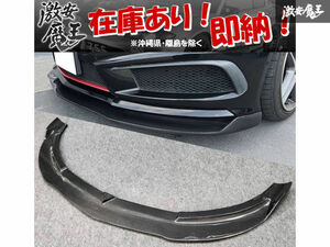 ☆GWC W176 メルセデス ベンツ A45 AMG カーボン フロント リップ 綾織り スポイラー Lip Spoiler Mercedes Benz Aクラス A180 A250