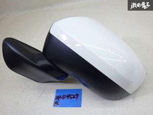 【保証付】 ダイハツ 純正LA150S LA160S ムーブ ムーヴ ドアミラー ミラー 左 左側 助手席側 7ピン 電動格納 白系 実働外し 即納 棚7-4