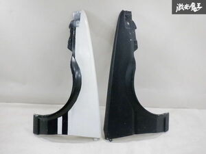 After-market メーカー不明 AE86 Sprinter トレノ フロント フェンダー FRP Body kit 白 Black 86 即納 棚2F-H-4