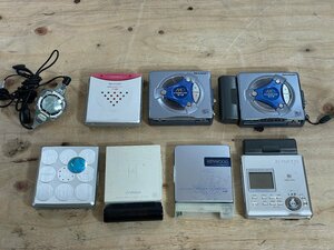 【ジャンク品】ポータブルMD まとめて Mini Disc SHARP MD-S