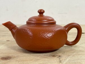 【長期保管品】常滑焼 朱泥急須 急須 村田益規 煎茶道具 茶器 伝統工芸