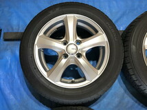 激安即決！タイヤ＋ホイール！SIBILLA NEXT SF-5 14-4.5J 4H/100 ET45 + 155/65R14 中古4本 ピクシス/スペーシア/N-BOX等！HM000917_画像2