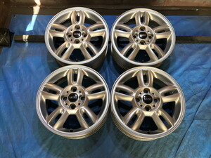 very cheapBuy Now!歪み点Authorised inspection済!Wheels！MINIGenuineアルミ 15-5.5J 4H/PCD100 ET+45 中古4本 Cooper/Clubman/Roadster等！HM000924