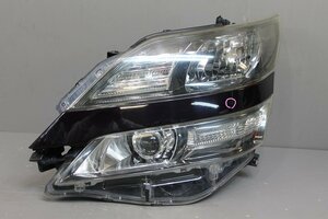 ヴェルファイア 3.5Z Gエディション 前期(GGH20W) 純正 左 ヘッドライト HID バラスト AFS付 キセノン 3R9 紫 p046676