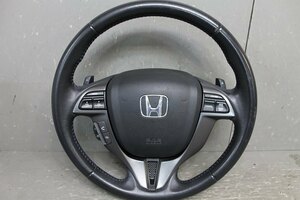  Honda Odyssey absolute previous term (RB3 RB4) original damage less steering wheel steering wheel horn pad leather Paddle Shift p045930