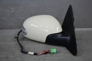 VW New Beetle cabriolet right handle previous term (1Y 1YAZJ 9C) original damage less operation guarantee right door mirror automatic turn signal 8P+2P beige p045423