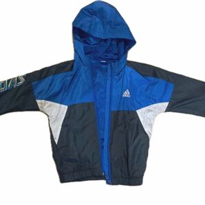 adidas キッズ　120 上着　アディダス ナイロンジャケット