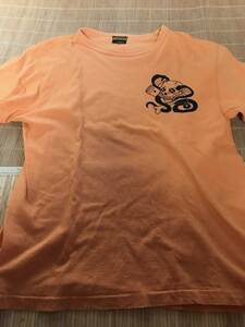 pherrows c.c.master 半袖 Tシャツ オレンジ　フェロウズ 中古 ５０s ロカビリー アメカジ