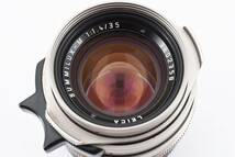 14402 極上品 Leica Summilux M 35mm F1.4 ライカ チタン Titan_画像9