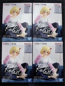 ラストセット リコリス リコイル Relax time 31b フィギュア 4個セット #錦木千束