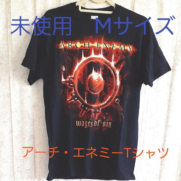 未使用 Download Japan 2019 アーチ・エネミーTシャツ 半袖 Mサイズ ブラック