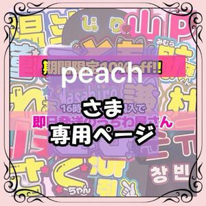 peach様専用 6/12まで必着