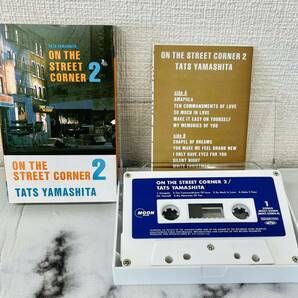 15【中古品】1円-山下達郎 ON THE STREET CORNER2 カセットテープ/Tatsurou Yamashita Citypop Cassette Tape 【再生確認済み】の画像4