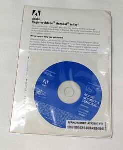 Adobe Acrobat 8 Standard シリアルあり　シュリンク未開封