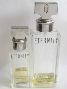 カルバンクラインCK　エタニティETERNITY　オードパルファムスプレー2点(30ml/100ml）　希少品　ヴィンテージ香水