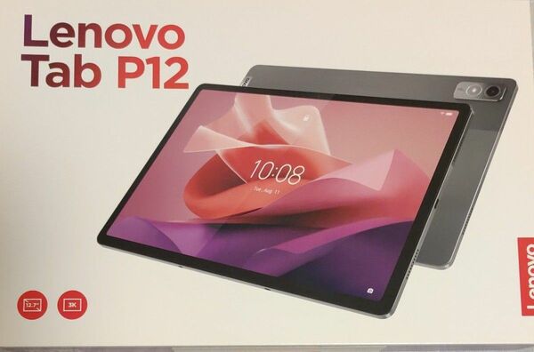 美品　Lenovo タブレット Tab P12　純正カバー付き