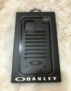 オークリー OAKLEY iPhone 12 ケース スマートフォンケース スマホケース ブラック 黒