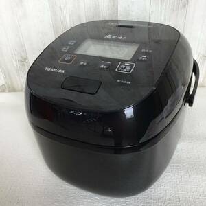 TOSHIBA 東芝 2021年製 真空IHジャー炊飯器 RC-10VRR 5.5合 グランブラック ◎HY07