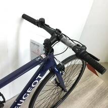 PEUGEOT 700C 7段ギア クロスバイク 自転車 (2052) ブルー C1B7061147U 未使用品 ●_画像4