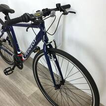 PEUGEOT 700C 7段ギア クロスバイク 自転車 (2052) ブルー C1B7061147U 未使用品 ●_画像3