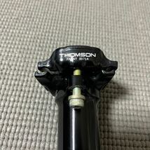 美品 THOMSON Elite トムソン シートポスト 27.2 250mm ブラック ピスト ロードバイク _画像4