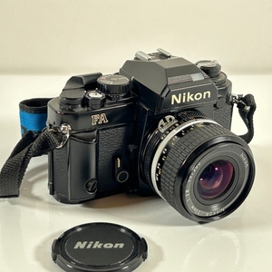 ニコン　Nikon FA　ブラック　フィルムカメラ　一眼レフカメラ 　 NIKKOR 35mm 1:2.8 