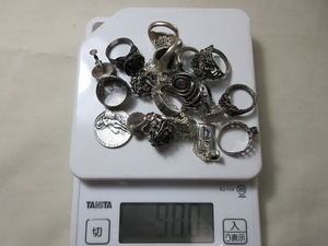  all SILVER moreover, 925 stamp equipped accessory other approximately 980g