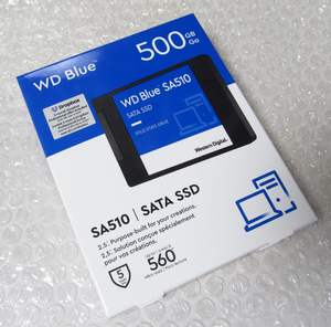 送料370円/新品/500GB/SSD/WD Blue SA510 SATA WDS500G3B0A/Serial ATA 6Gb/s 読込速度：560MB/s 書込速度：510MB/s/厚さ　7mm
