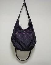 ★★『LeSportsac』レスポートサック・ラメ星柄《2wayショルダーバッグ》☆USED美品☆ ★★_画像1