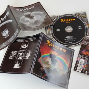 【2000年リマスター】Rainbow / 虹を翔る覇者 RISING 帯付CD POCY3012 76年2nd名盤,Ritchie Blackmore,Ronnie James Dio,Cozy Powell,の画像3