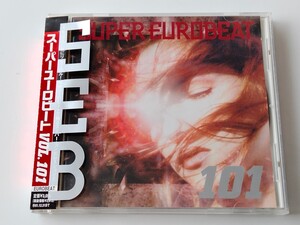 SUPER EUROBEAT VOL.101 帯付CD avex AVCD10101 2000年盤,葉書,チラシ付,浜崎あゆみ,Dave Rodgers,Norma Sheffield,King&Queen,Max Coveri