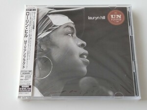 【未開封商品美品】ローリン・ヒル Lauryn Hill / MTV UNPLUGGED 2枚組CD SONY SICP135/6 02年盤,完全対訳付き,Bob Marleyカヴァー,