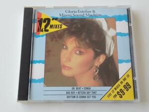 [ редкий 88 год Австралия ограничение запись ]Gloria Estefan & Miami Sound Machine / THE 12 MIXES CD EPIC AUSTRALIA 652970-2 Dr.Beat,Conga,Bad Boy,