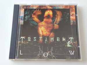 テスタメント TESTAMENT / LOW 日本盤CD AMCY737 94年6th名盤,BAYAREA THRASH,Chuck Billy,Eric Peterson,James Murphy,Trail Of Tears,
