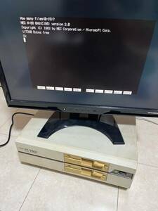 NEC 日本電気 PC-9801F 本体のみ 動作OK