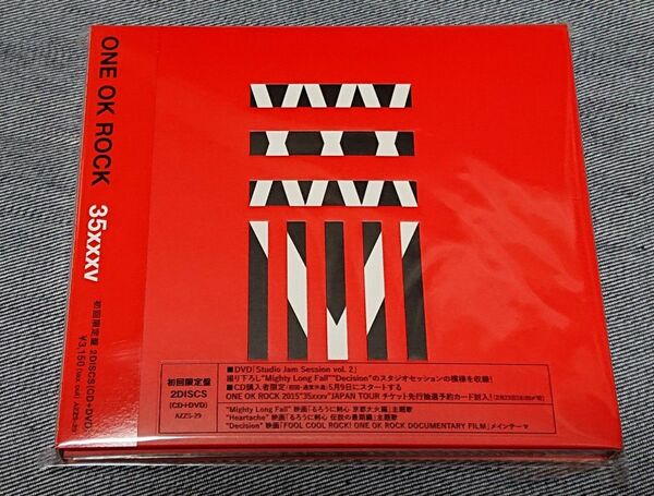 35xxxv 【初回限定盤】 (CD+DVD) ONE OK ROCK